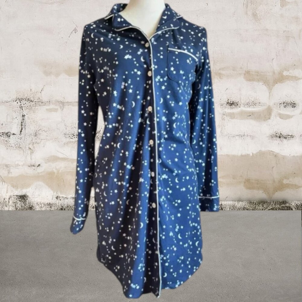 Charter Club Women's Shooting Stars Nightgown Size Small